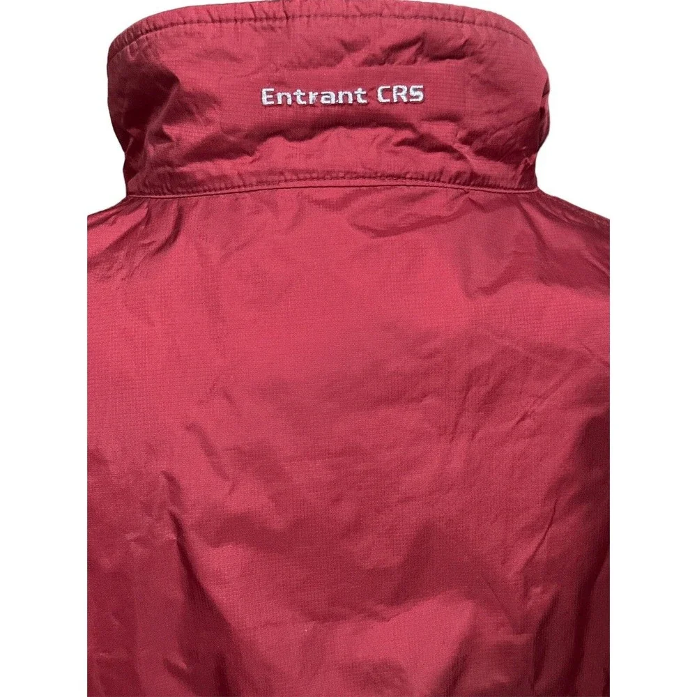 Hind Women’s Red/White Entrant CRS Running‎ Cycling Windbreaker Jacket Sz L EUC